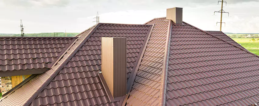 Residential Chimney Flashing Restoration in Galesburg, IL