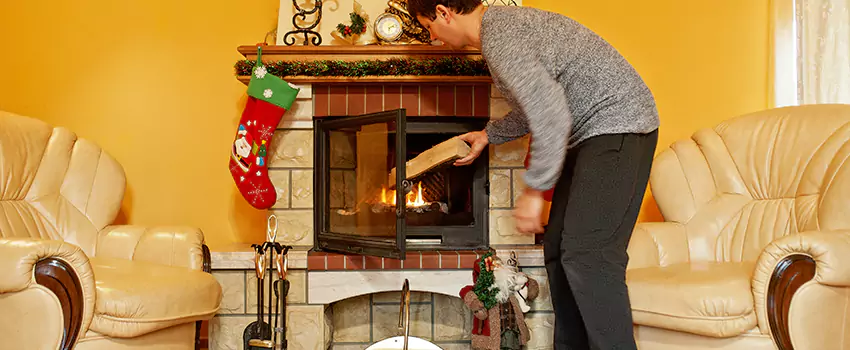 Gas to Wood-Burning Fireplace Conversion Services in Galesburg, Illinois