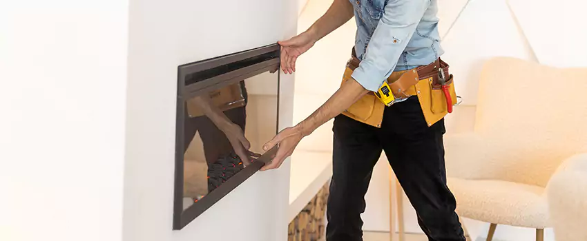 Metal Fireplace Installation in Galesburg, Illinois