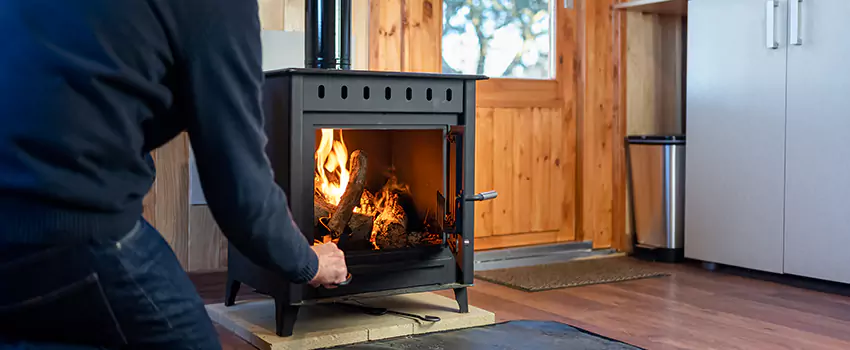 Open Hearth Wood Fireplace Installation in Galesburg, IL